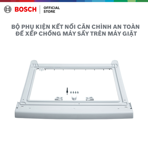 Bộ dụng cụ xếp chồng để căn chỉnh an toàn máy sấy quần áo trên máy giặt (Dùng cho các mã máy sấy WQB245B0SG/WQB245AEPL/WQB245ASPL/WQB246CPPL)