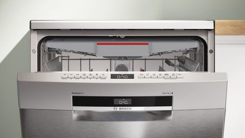 Máy rửa chén độc lập Bosch SMS6ZCI08E Inox, chống vân tay (60 cm) - Series 6