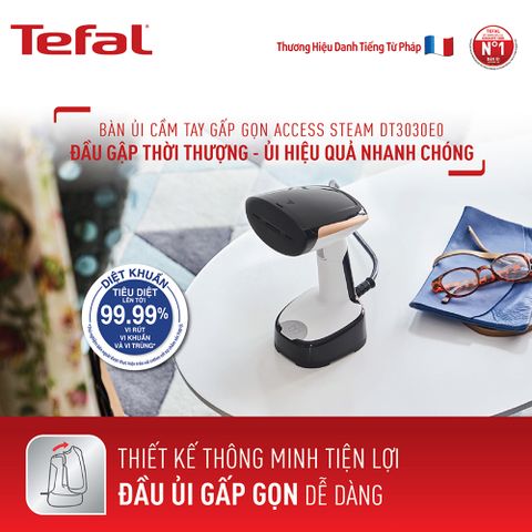 Bàn ủi cầm tay Tefal - DT3030E0 - 1300W