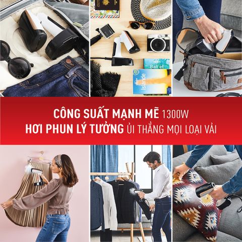 Bàn ủi cầm tay Tefal - DT3030E0 - 1300W