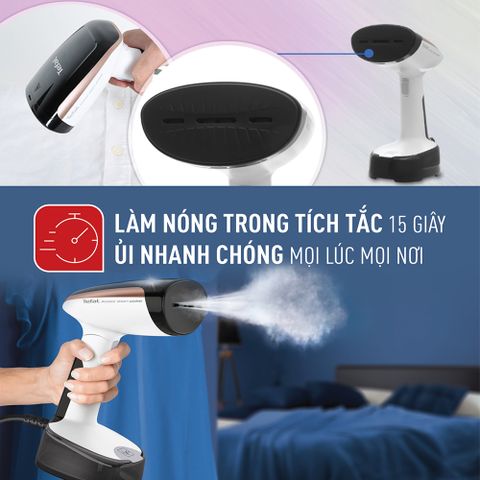Bàn ủi cầm tay Tefal - DT3030E0 - 1300W