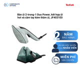 Bàn ủi 2-trong-1 Duo Power, kết hợp ủi hơi và cầm tay kèm thảm ủi, JF4031E0