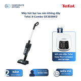 Máy hút bụi lau sàn không dây Tefal X-Combo GF3039KO