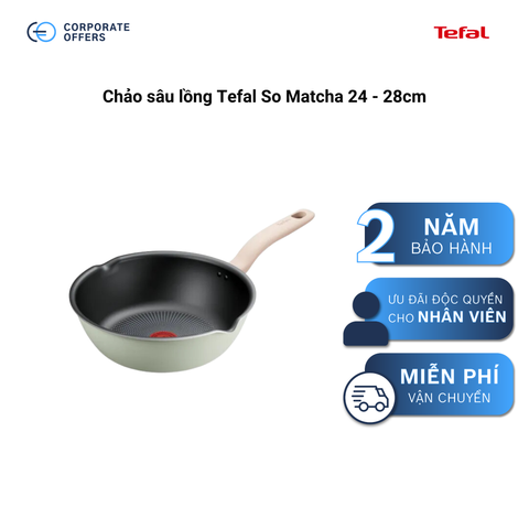 Chảo sâu lồng Tefal So Matcha 24-28cm