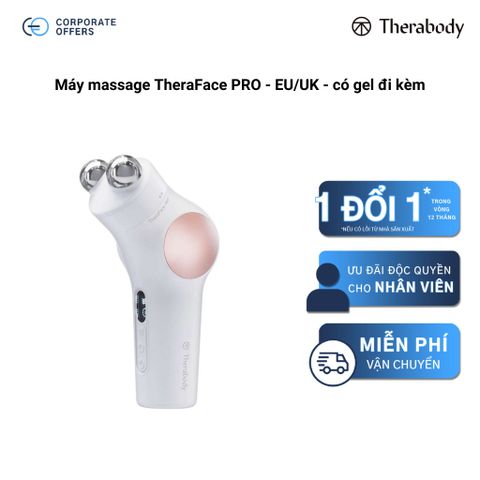 Máy massage TheraFace PRO - EU/UK - có gel đi kèm