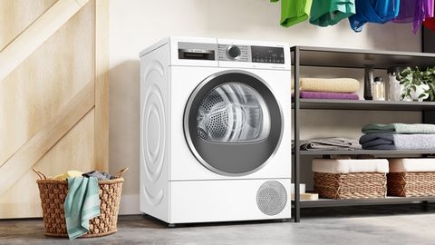 Máy sấy bơm nhiệt 9kg Bosch WQG24570SG - Series 6