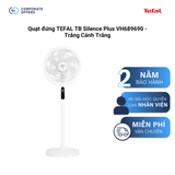 Quạt đứng TEFAL TB Silence Plus VH689690 - Trắng Cánh Trắng