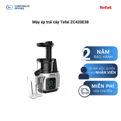 Máy ép chậm Tefal ZC420E38 - 150W, 0.8L, Trắng