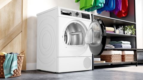Máy sấy bơm nhiệt 9kg Bosch WQG24570SG - Series 6