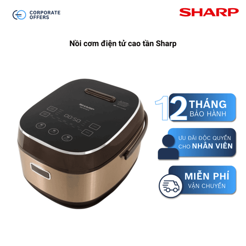 Nồi cơm điện tử cao tần Sharp KS-IH191V-BK/KS-IH191V-GL