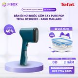 Bàn ủi hơi nước cầm tay Pure Pop Tefal DT2020E1 - Xanh Mallard - URBOX