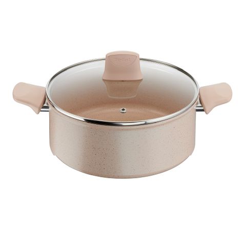 Nồi chống dính vân đá cao cấp Tefal Delight G2934602, 24cm
