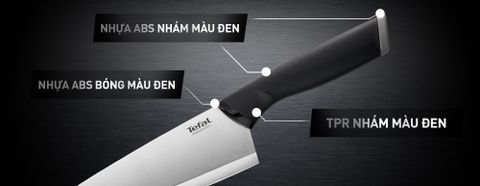 [QUÀ TẶNG KHÔNG BÁN] Dao gọt trái cây Tefal Comfort K2213504 - 9cm