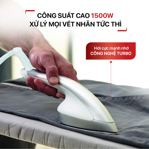 Bàn ủi hơi nước đứng Tefal IXEO-QT1411K0