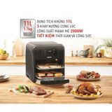 Nồi chiên không dầu Tefal 9 trong 1 Easy fry Oven Grill FW501815 (Tặng 1 Hộp nhựa vuông Tefal 1.2L)