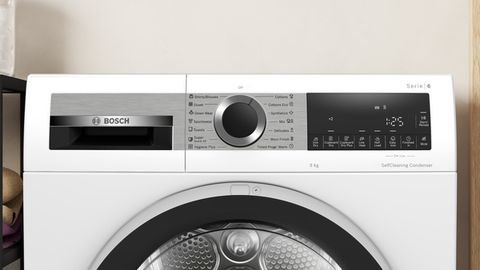 Máy sấy bơm nhiệt 9kg Bosch WQG24570SG - Series 6