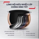 Nồi cơm điện tử Tefal RK818A68 - 1.8L (Tặng 1 Dao gọt trái cây Tefal Comfort 9cm)