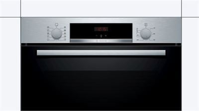 Lò nướng âm tủ Bosch 71L HBS534BS0B - Series 4