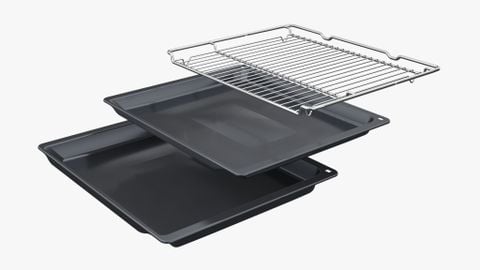 Lò nướng âm tủ kết hợp chức năng hấp Bosch 71L HRG7784B1 - Series 8 (60cm, màu đen)