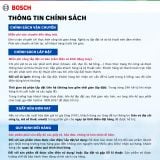 Máy sấy bơm nhiệt 8kg Bosch WTH83028SG - Series 4