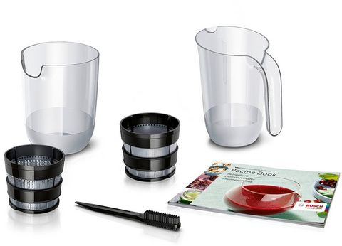 Máy ép chậm Bosch MESM500W 150W 2 bộ lọc (trắng)