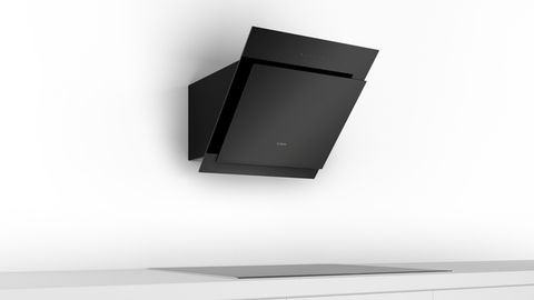 Máy hút mùi gắn tường Bosch DWK67CM60B - Series 4 mặt kính nghiêng (60cm)