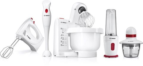 Máy xay thịt Bosch MMRP1000 400W 800ml (trắng đỏ)