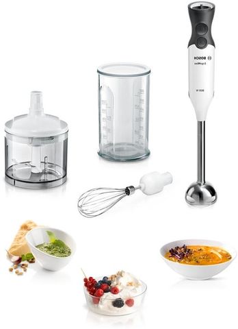 Máy xay sinh tố cầm tay Bosch MS6CA4150G ErgoMixx 800W 12 tốc độ (trắng)