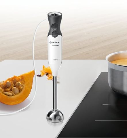 Máy xay sinh tố cầm tay Bosch MS6CA4150G ErgoMixx 800W 12 tốc độ (trắng)