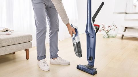 Máy hút bụi không dây Bosch BCH3K2851 - Series 4 (xanh xám)