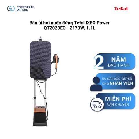 Bàn ủi hơi nước đứng Tefal IXEO Power QT2020EO - 2170W, 1.1L