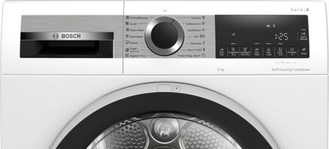 Máy sấy bơm nhiệt 9kg Bosch WQG24570SG - Series 6