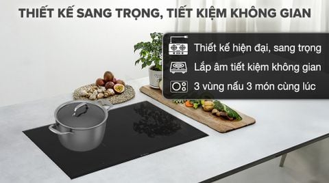 [PRE-ORDER] Bếp từ Bosch 3 vùng nấu PID775DC1E - Series 8 (70cm)