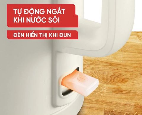 Bình đun siêu tốc Tefal Colour KO1408E0 - 1.5L - Black