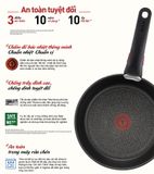 Bộ nồi chảo cán rời 3 món Tefal Ingenio Daily Chef (chảo chiên 24cm, chảo chiên 20cm, tay cầm rời)