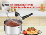 Bộ nồi Tefal Primary 16/18/20cm (Tặng 1 Dao gọt trái cây Tefal Comfort 9cm)