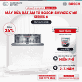 Máy rửa bát âm tủ Bosch SMV6ZCX16E - Series 6