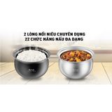 Nồi áp suất Tefal Smart Pro IH Multicooker CY638868 - 1300W, 5L (Tặng 1 Hộp nhựa vuông Tefal Masterseal 1.2L)