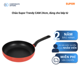 Chảo Supor Trendy CAM 24cm, dùng cho bếp từ