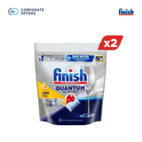 Combo 2 túi Viên Rửa Chén Bát Finish Powerball Quantum 21 viên