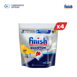 Combo 4 túi Viên Rửa Chén Bát Finish Powerball Quantum 21 viên