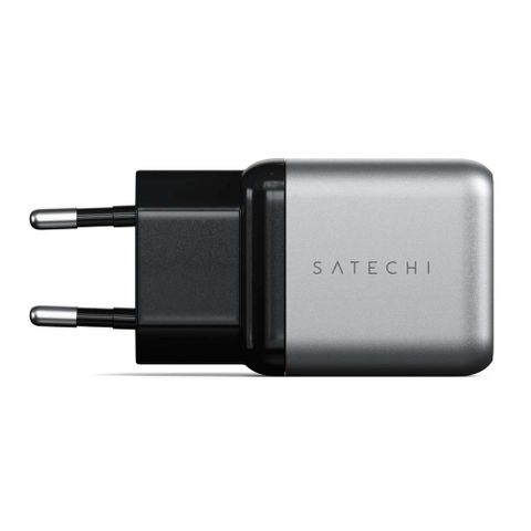 Cốc sạc nhanh Satechi USB-C 30W PD GaN (chân tròn EU)