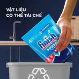 Combo Tiêu Chuẩn: 3xTúi 24 Viên Rửa Bát All In One + Nước Làm Bóng FInish 500ml + Dung Dịch Tẩy Rửa Máy Rửa Chén 250ml