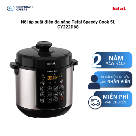 Nồi áp suất điện đa năng Tefal Speedy Cook 5L CY222D68