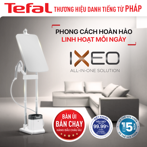 Bàn ủi hơi nước đứng Tefal IXEO-QT1411K0