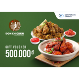 [E-VOUCHER] Don Chicken - Phiếu quà tặng Don Chicken 500k