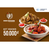 [E-VOUCHER] Don Chicken - Phiếu quà tặng Don Chicken 50k