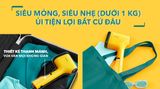 Bàn ủi hơi nước cầm tay Pure Pop Tefal DT2022E1 - Cam carrot (Tặng 1 Hộp nhựa vuông Tefal Masterseal 0.8L)