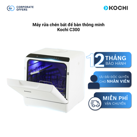 Máy rửa chén bát để bàn thông minh Kochi C300