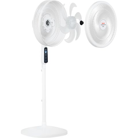Quạt đứng TEFAL TB Silence Plus VH689690 - Trắng Cánh Trắng